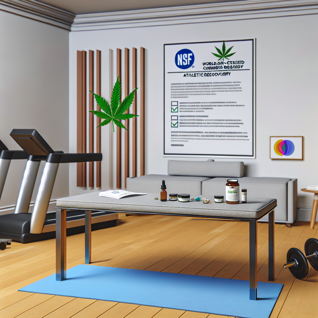 Cannabis for Athletic Recovery: NSF-Certified Products and WADA Compliance