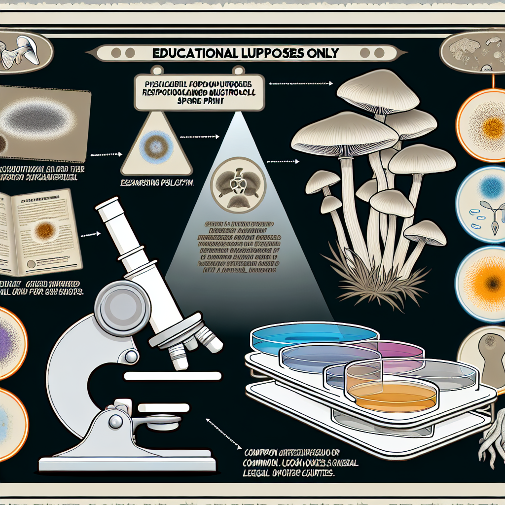 Mushroom Spore Prints: Legal Loopholes for Growing Psilocybin